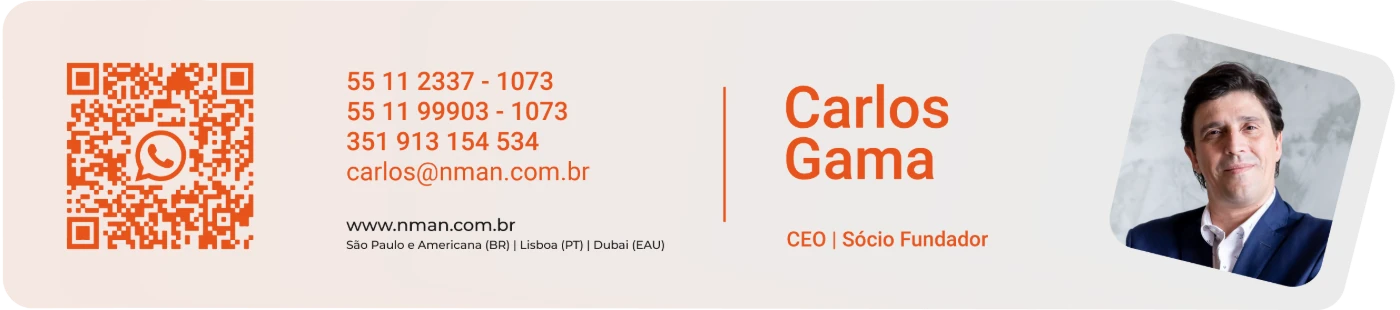 NMAN, assinatura de e-mail, Carlos Gama