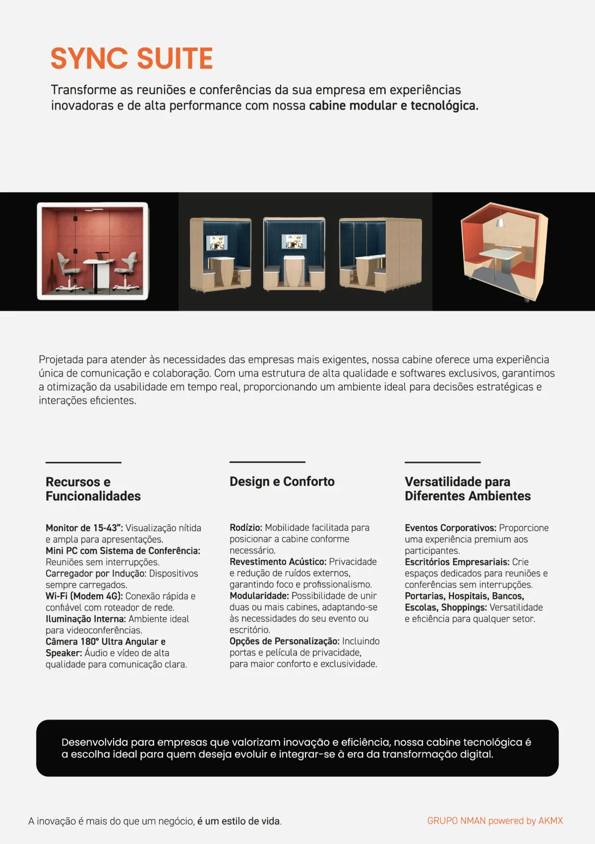 Grupo NMAN, cabine Sync Suite, página 2