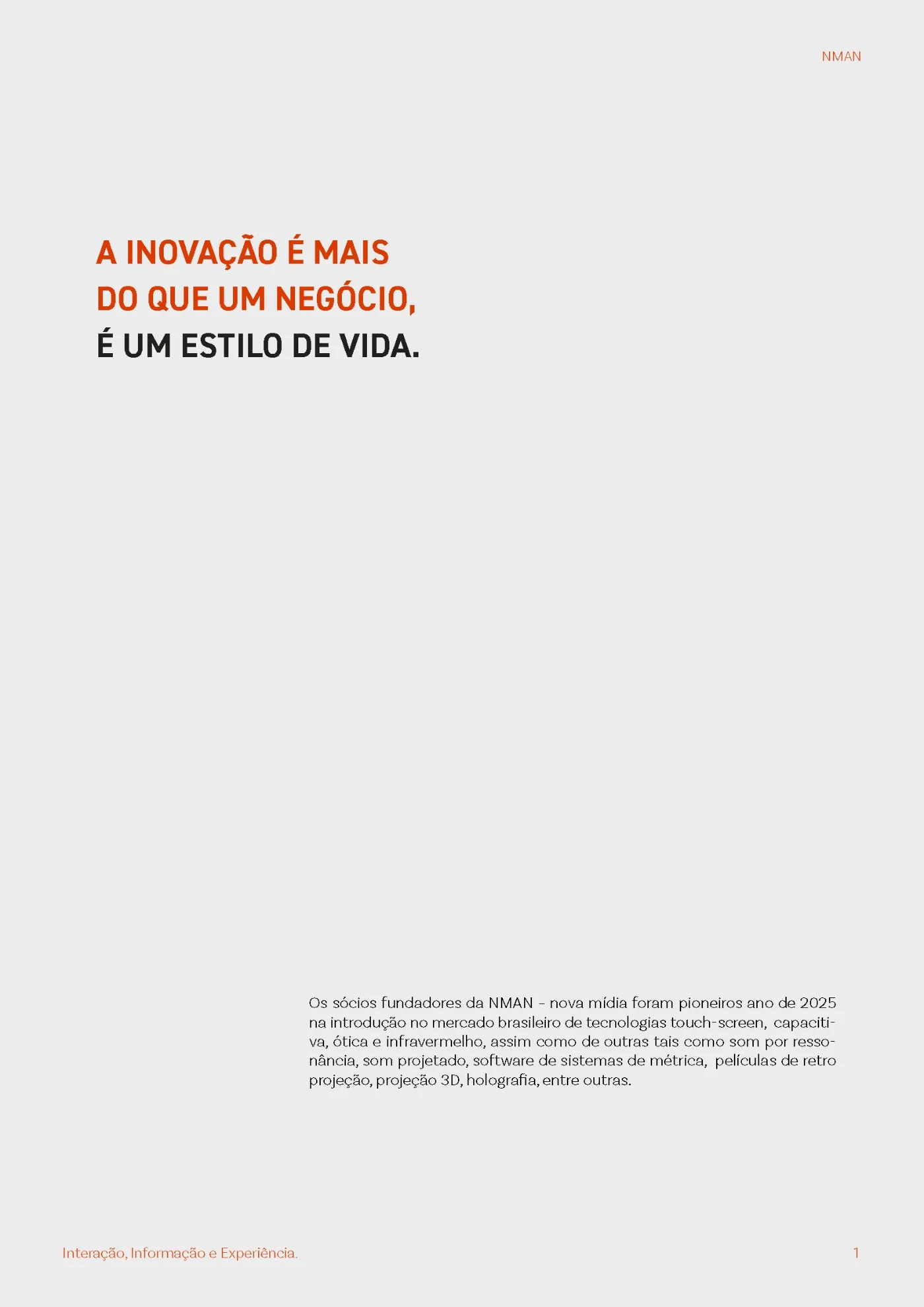 Grupo NMAN, catálogo de totens, página 04