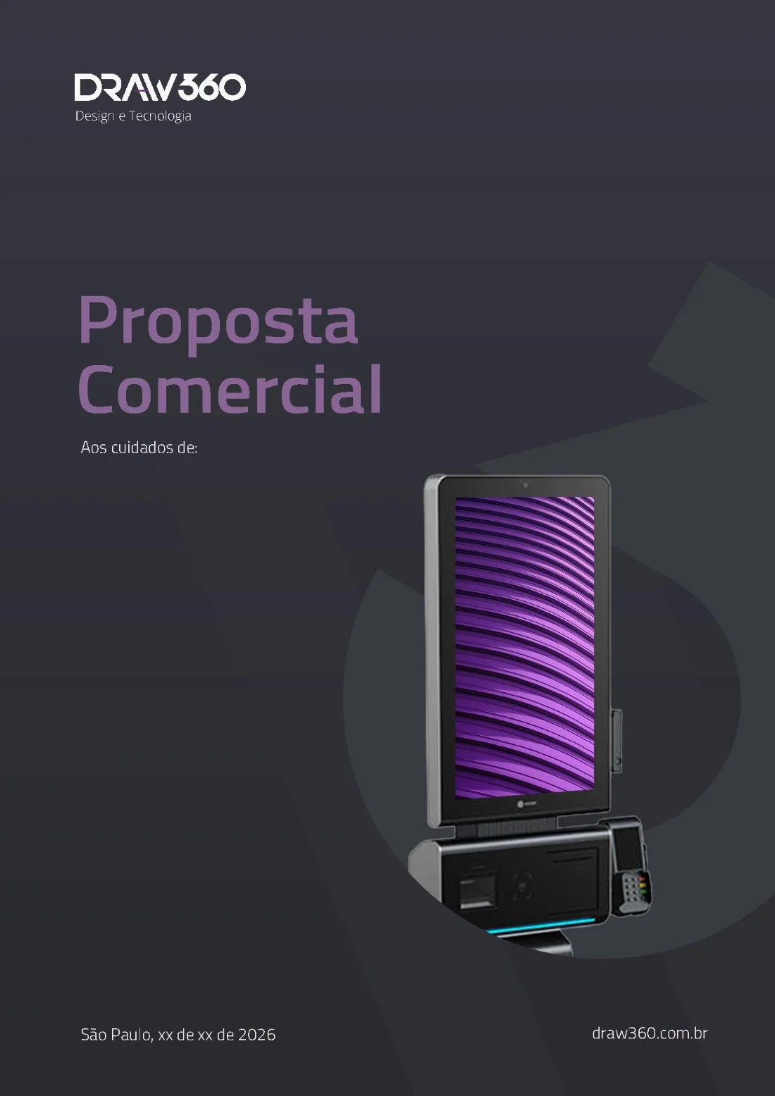 Draw 360, proposta comercial, página 1