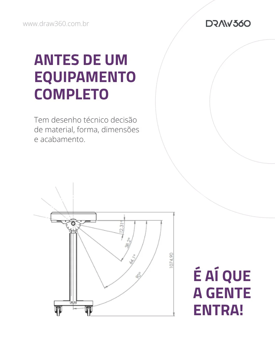 Draw 360, post de conteúdo 2