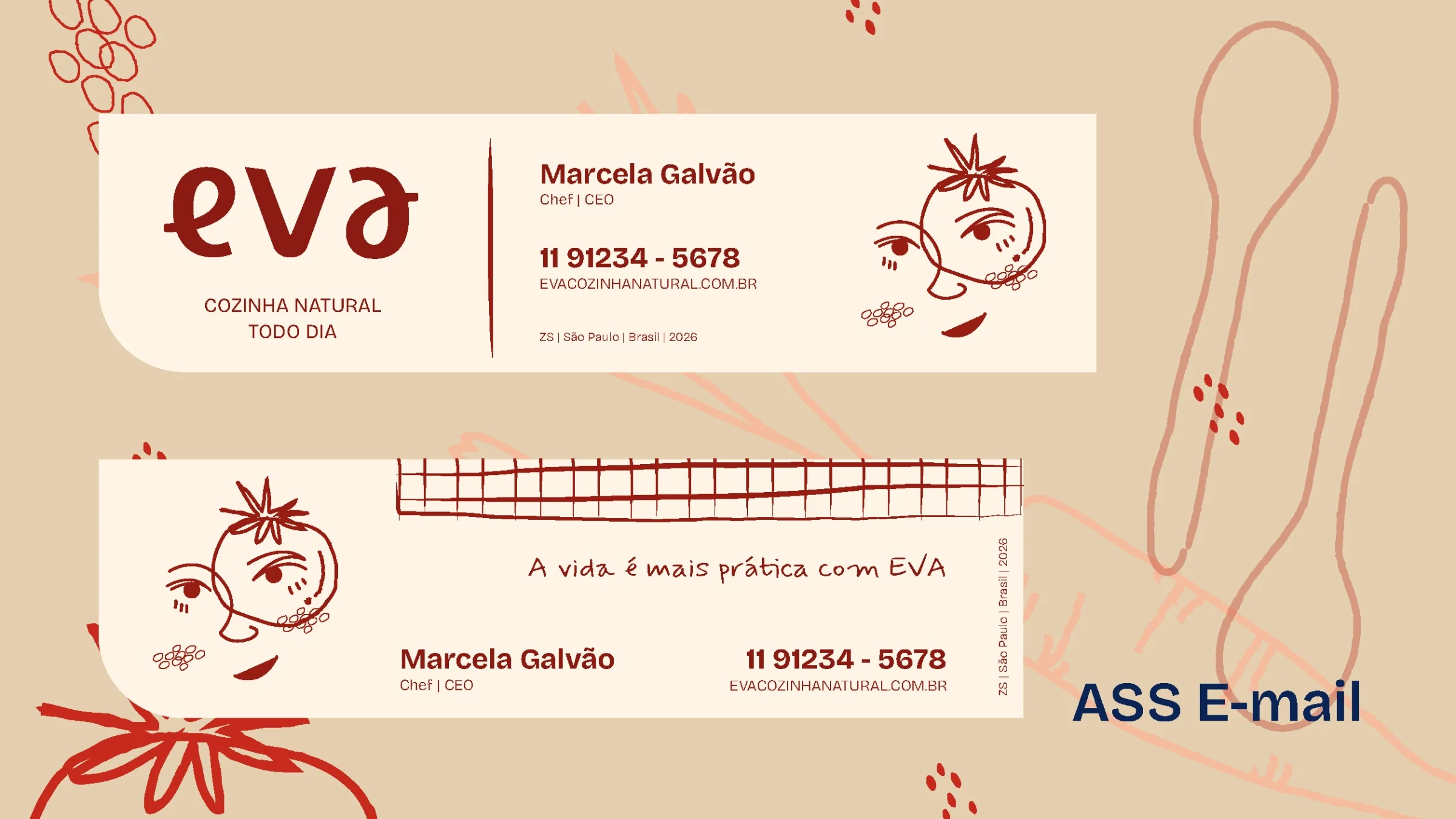 Eva, página do projeto de identidade
