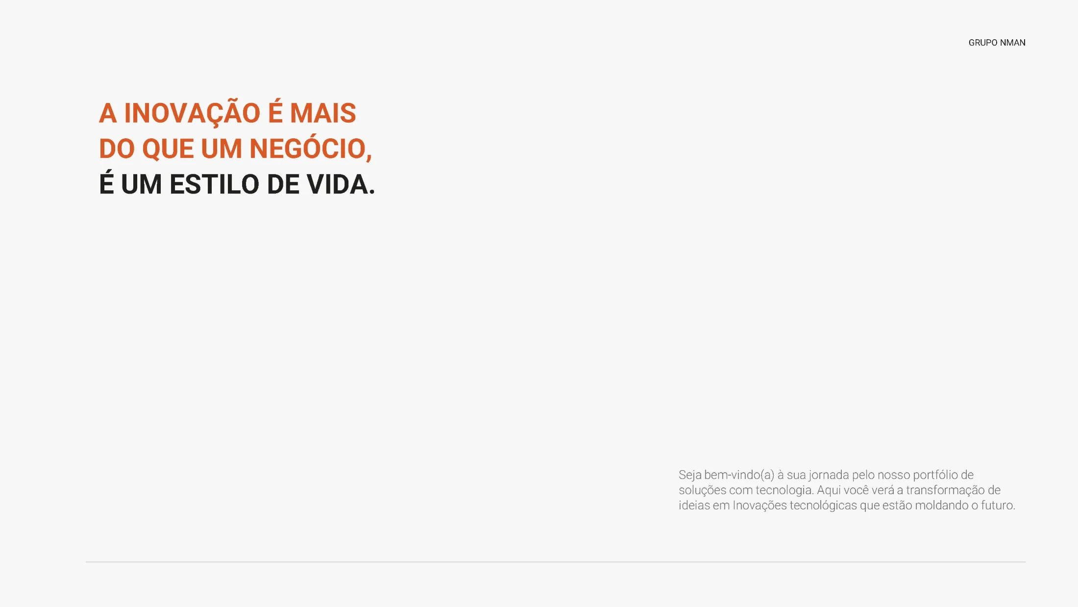 Grupo NMAN, portfólio 2026, página 002
