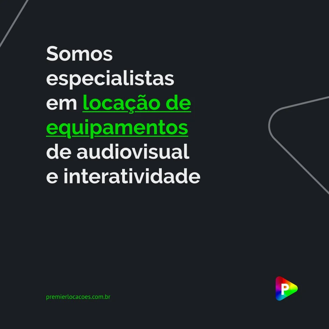 Premier Locações, post de conteúdo