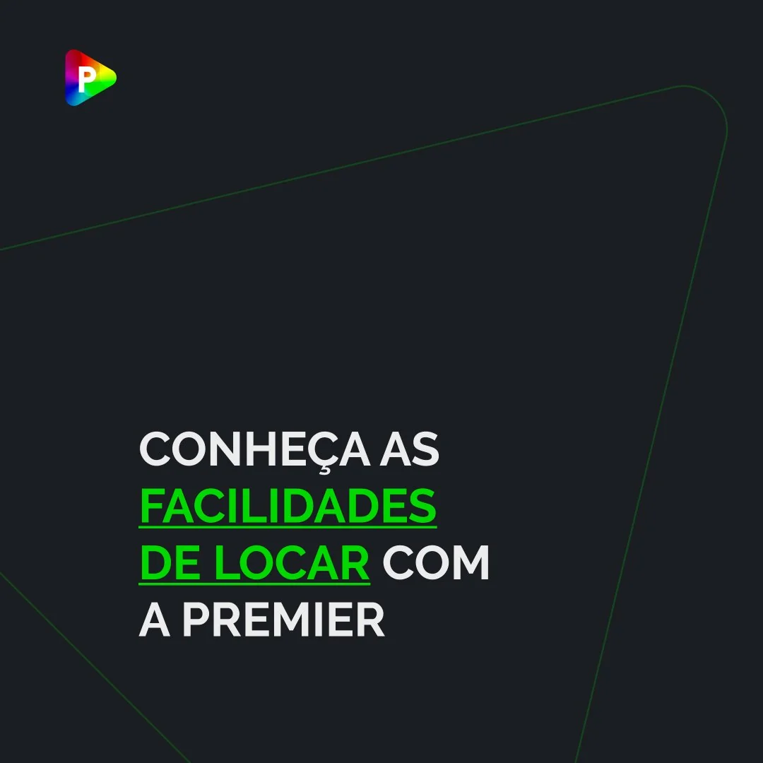 Premier Locações, post de conteúdo