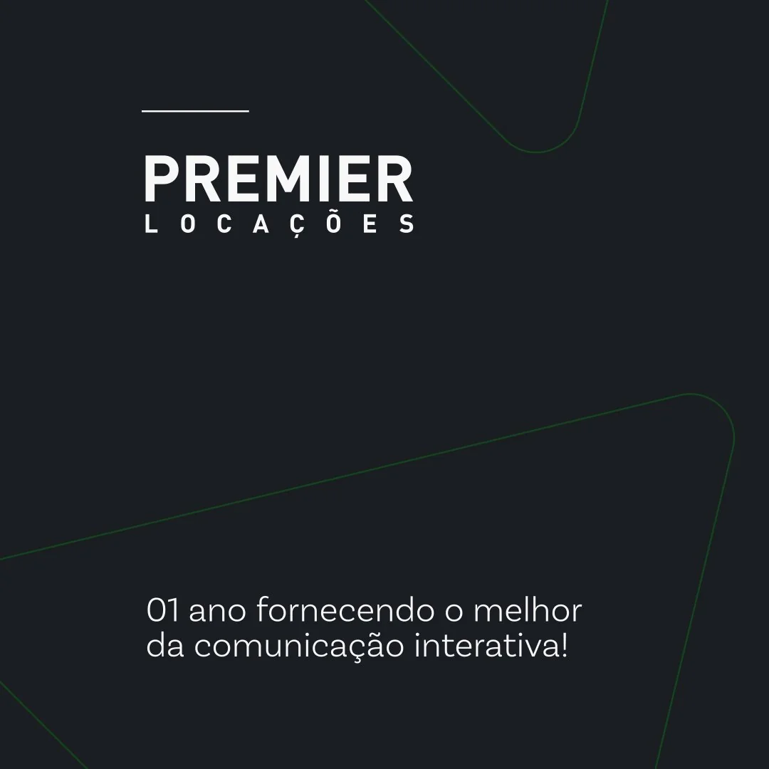 Premier Locações, post de conteúdo