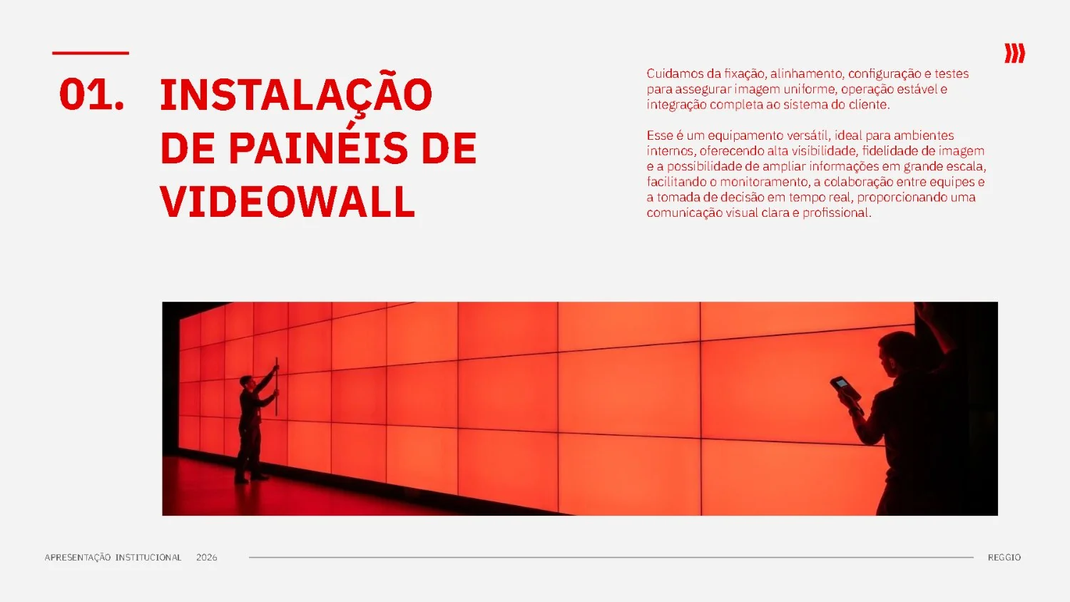 Reggio, apresentação institucional