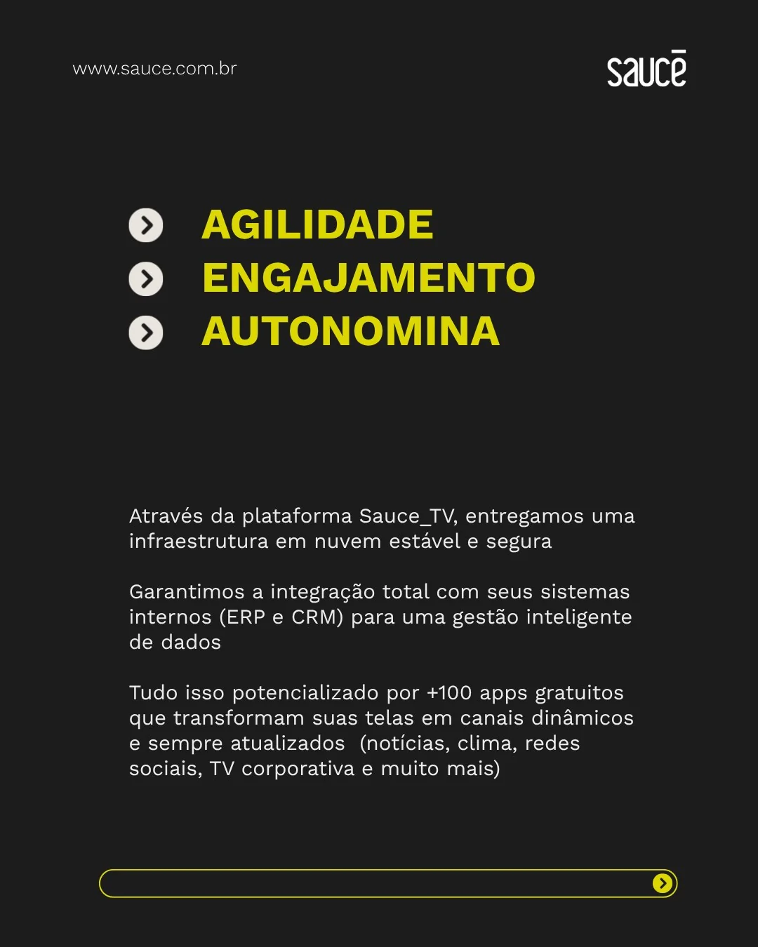 Sauce, post de conteúdo 4