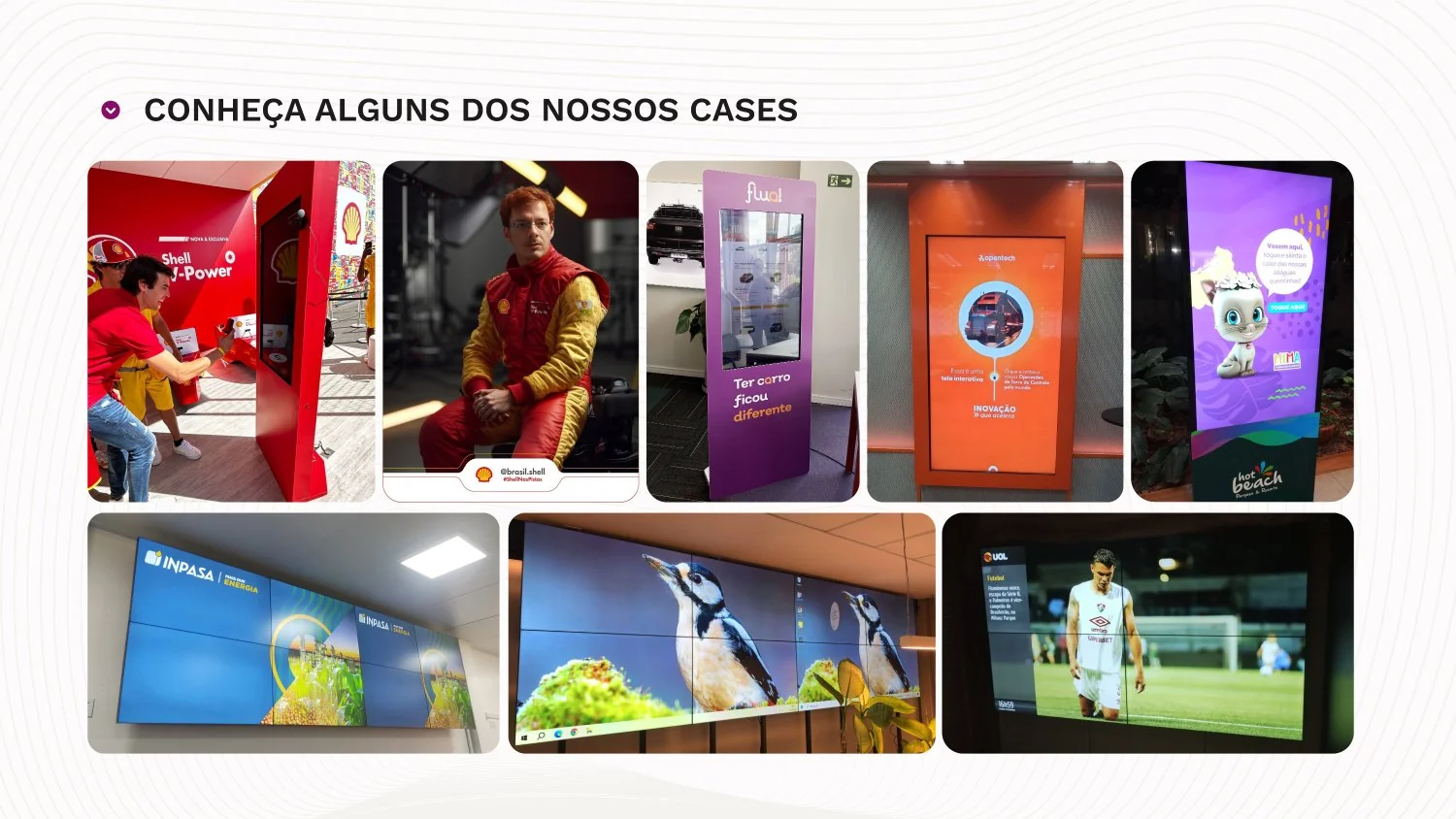 Sauce, apresentação Digital Signage, página 12