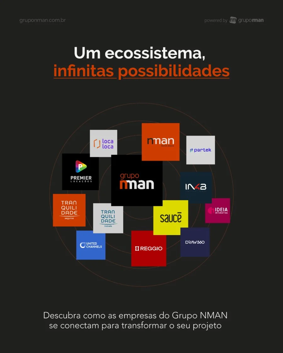 Grupo NMAN, social media 2026, peça 1