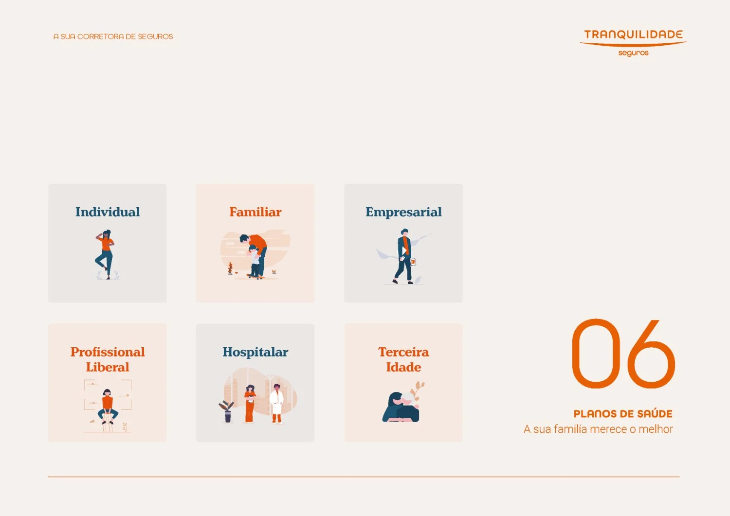 Tranquilidade Seguros, apresentação institucional