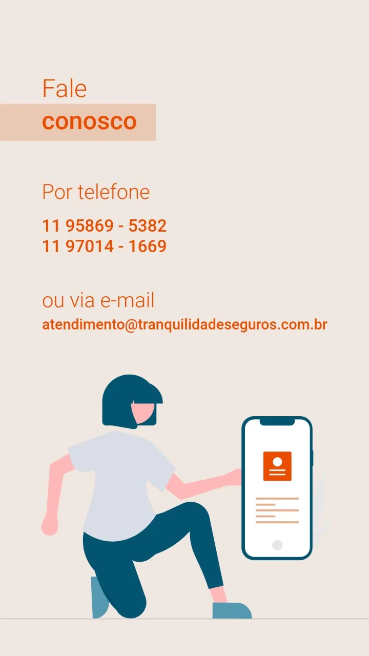 Tranquilidade Seguros, stories 9